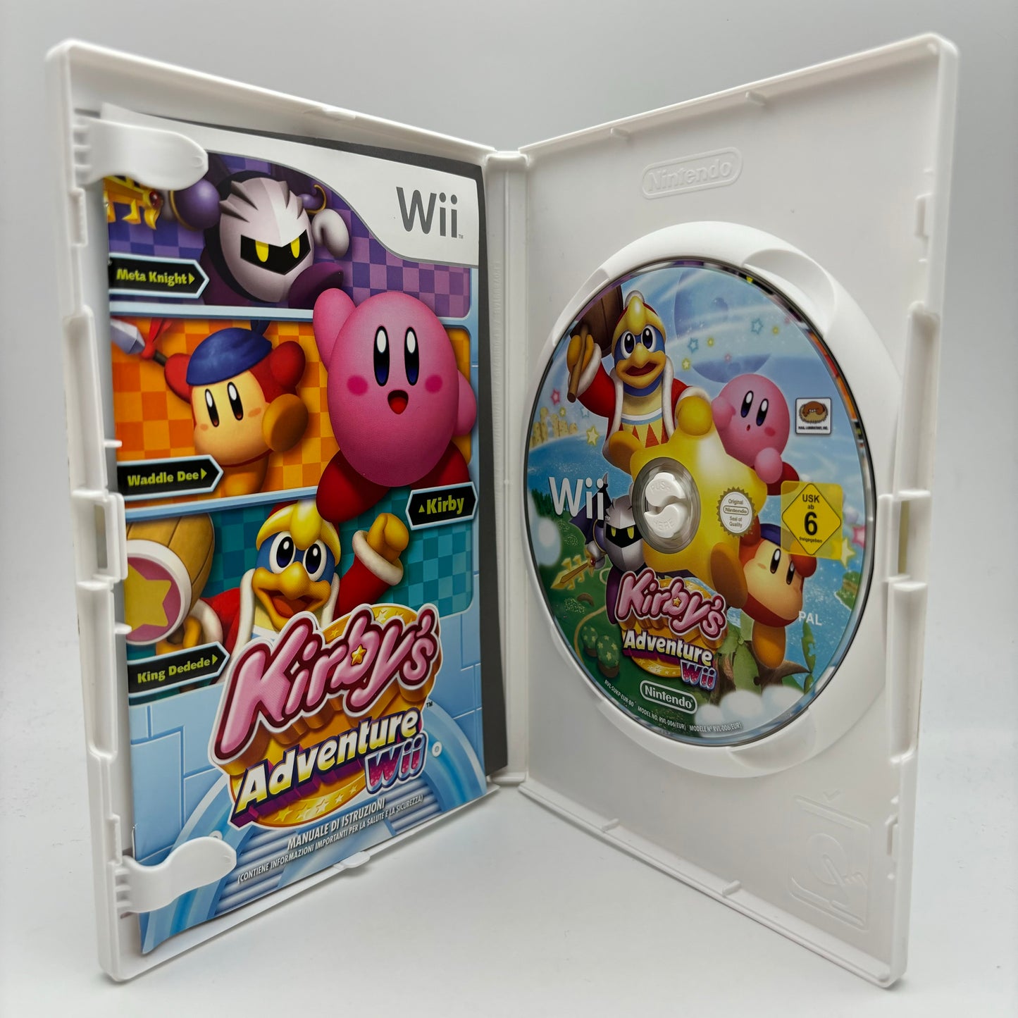 Kirby’s Adventure Nintendo Wii PAL ITA (USATO)