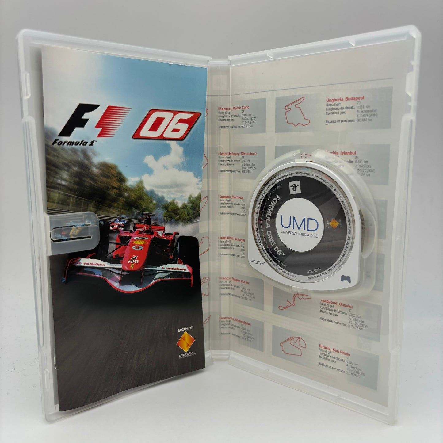F1 06 Formula 1 PSP PAL ITA (USATO)