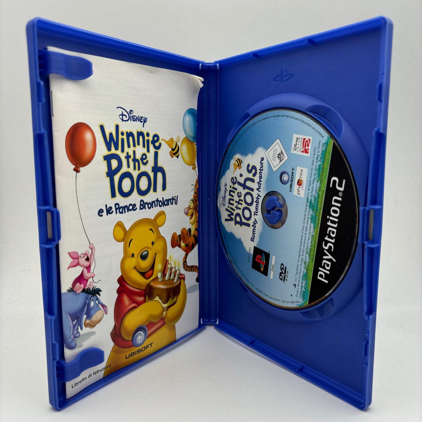 Winnie the Pooh e le Pance Brontolanti PAL ITA PS2 Playstation 2 (USATO)