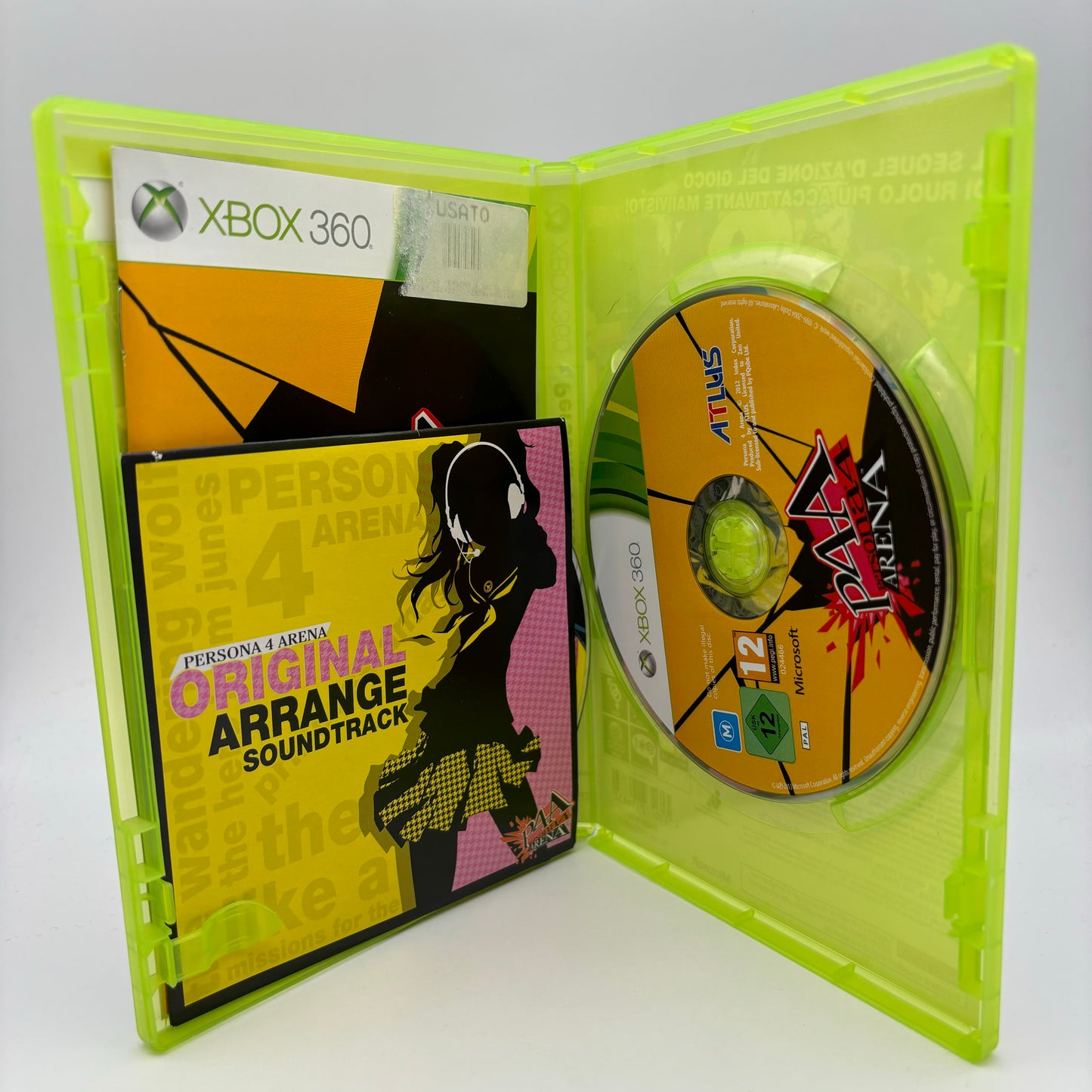 P4A Persona 4 Arena Xbox 360 Pal Ita (USATO)