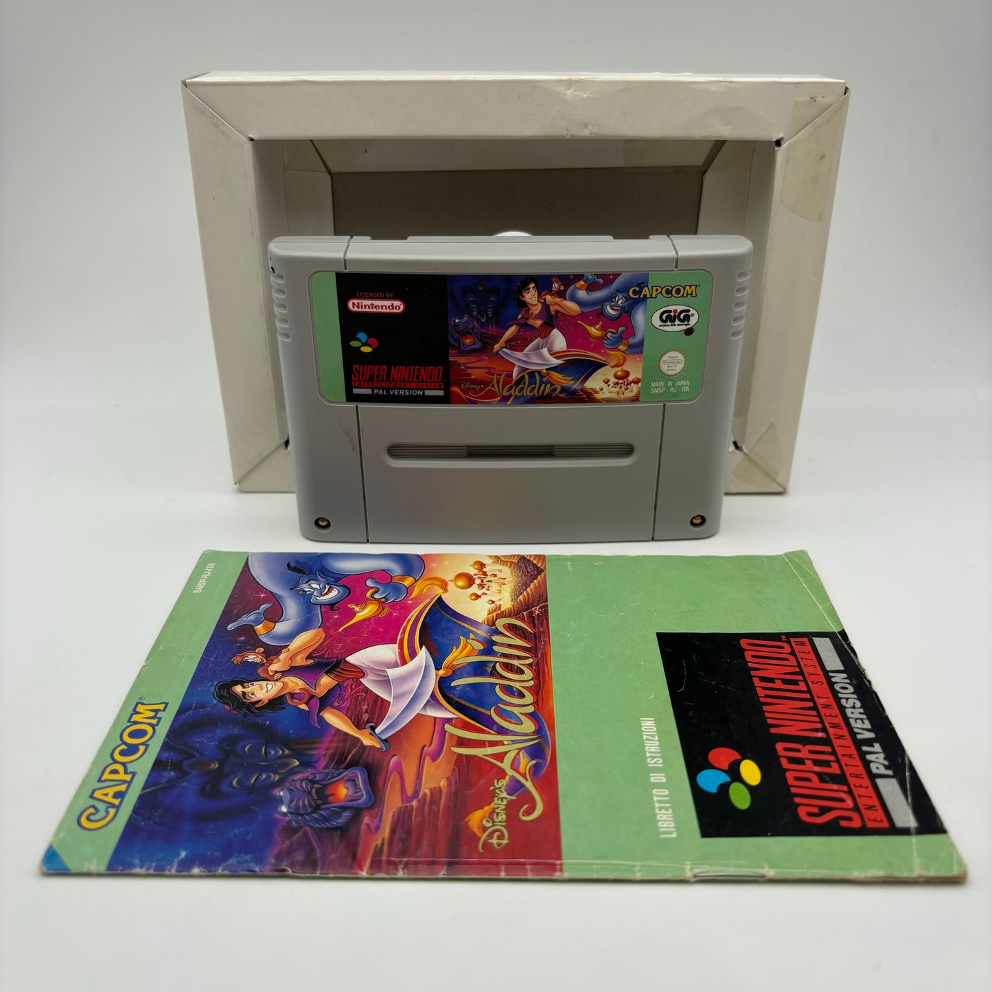 Disney’s Aladdin SNES Super Nintendo PAL ITA (Usato)