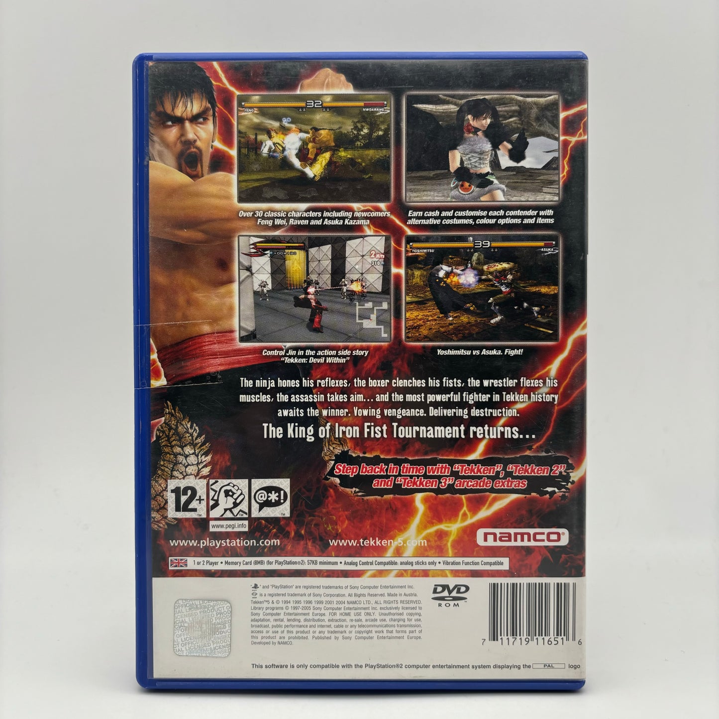 Tekken 5 PAL UK PS2 (USATO)