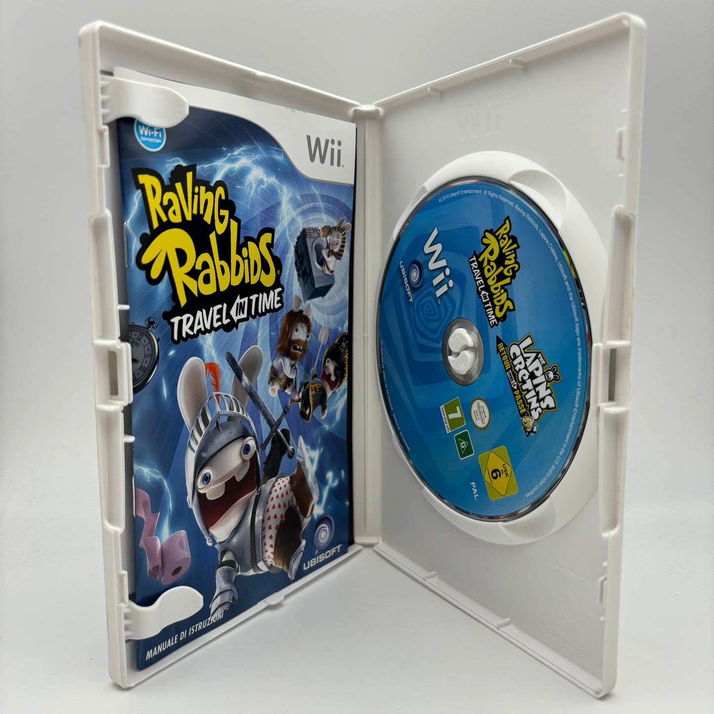 Raving Rabbids Travel in Time Nintendo Wii PAL ITA (USATO)