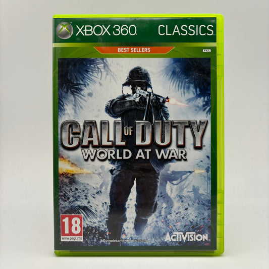 Call of Duty World at War Classics Xbox 360 Pal Ita (USATO)