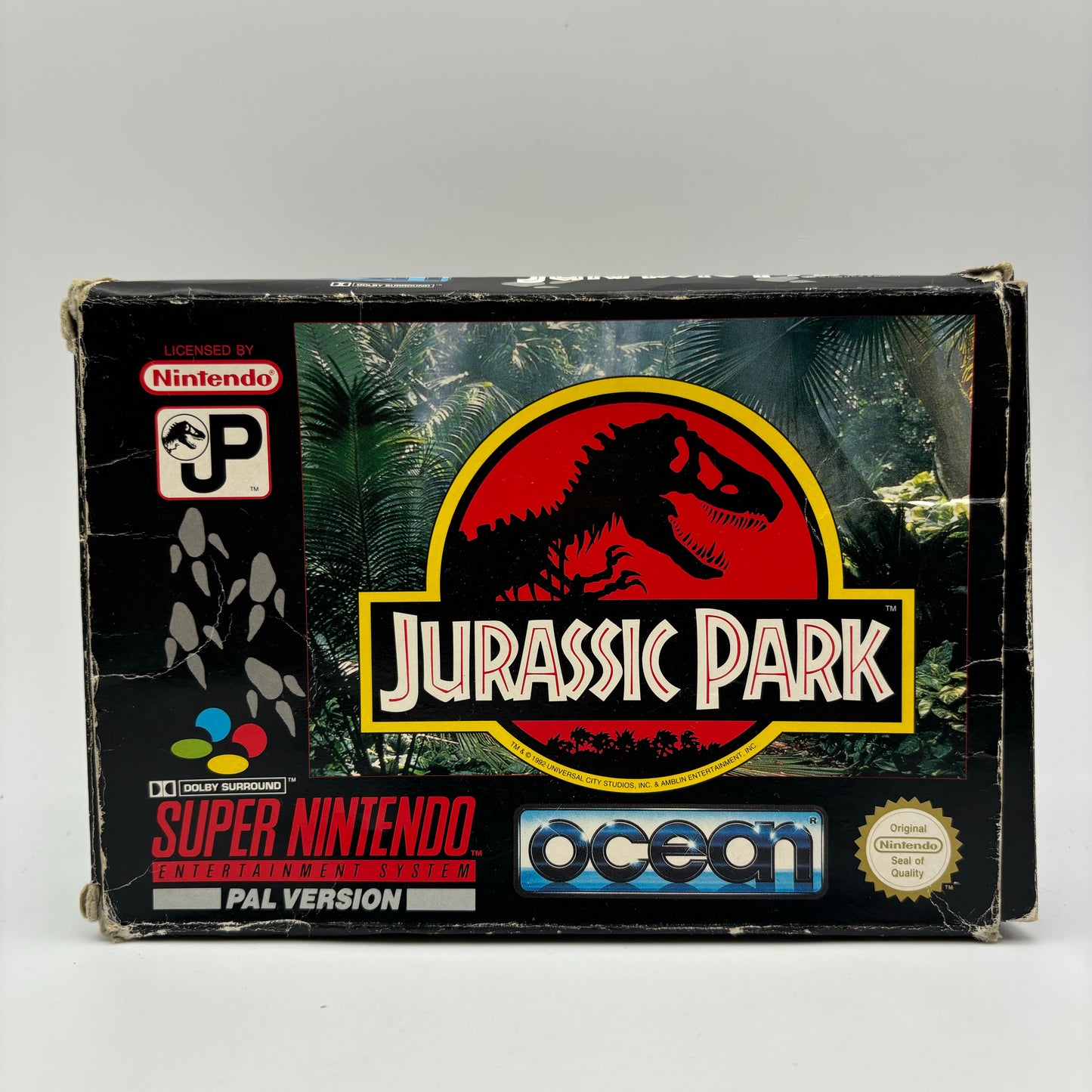 Jurassic Park SNES Super Nintendo PAL ITA (Usato)