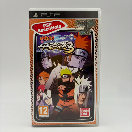 Naruto Shippuden Ultimate Ninja Heroes 3 PSP PAL ITA (USATO)