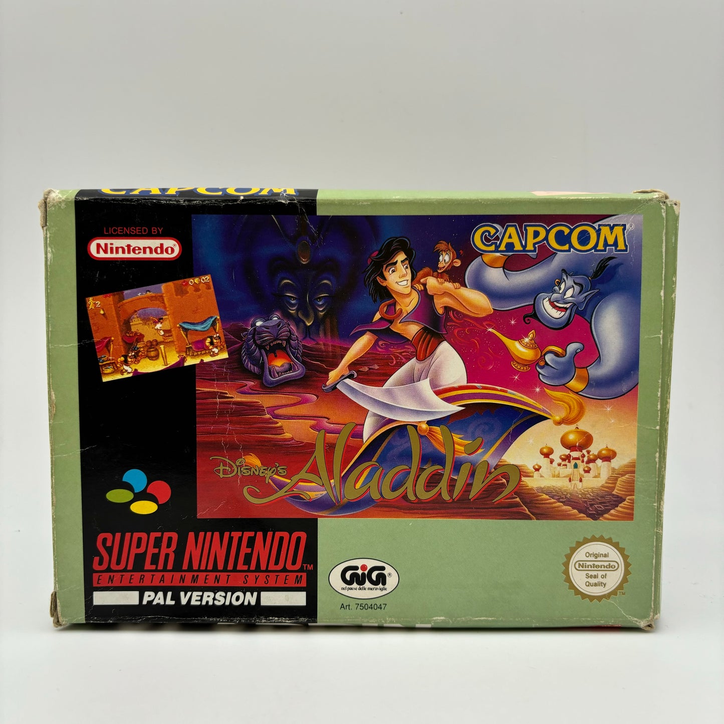 Disney’s Aladdin SNES Super Nintendo PAL ITA (Usato)