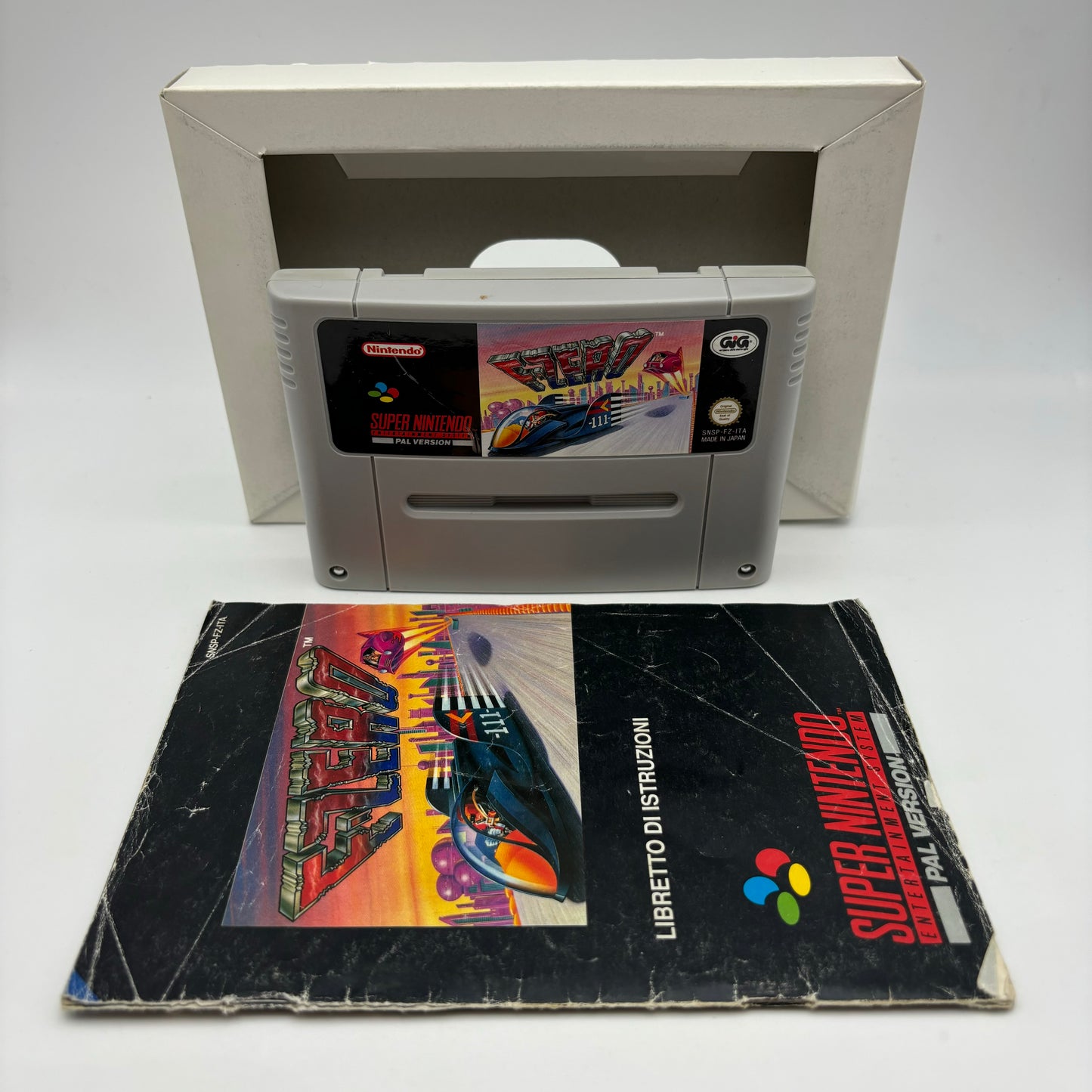 F-Zero SNES Super Nintendo PAL ITA (Usato)