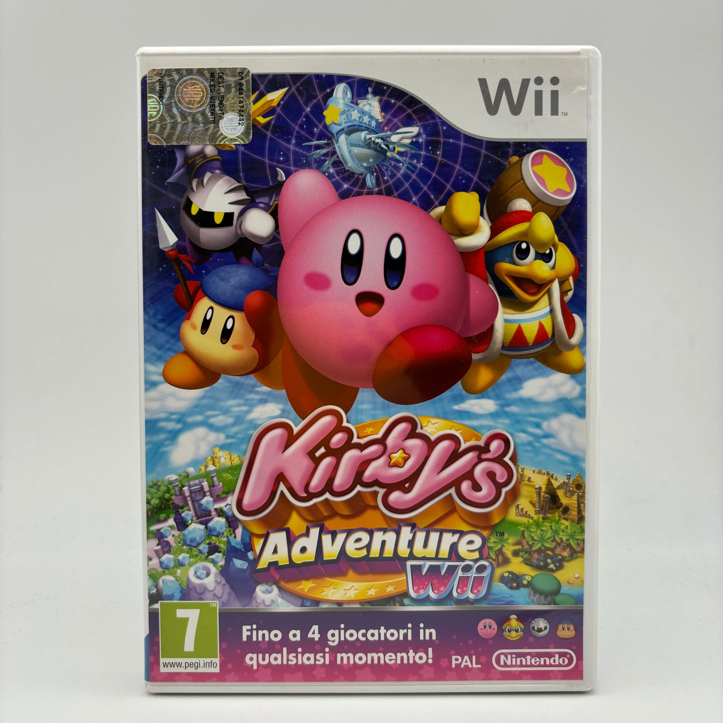 Kirby’s Adventure Nintendo Wii PAL ITA (USATO)