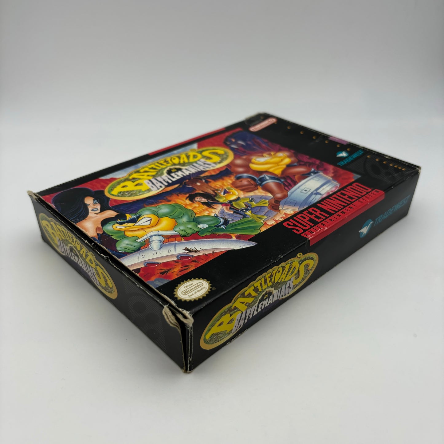 Battletoads in Battlemaniacs SNES Super Nintendo NTSC-USA (Usato)