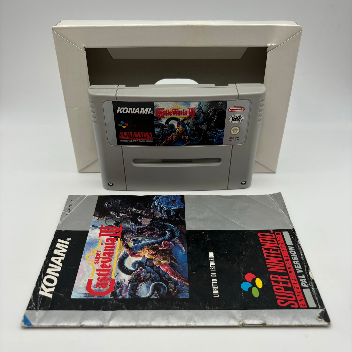 Castlevania IV 4 SNES Super Nintendo PAL ITA (Usato)