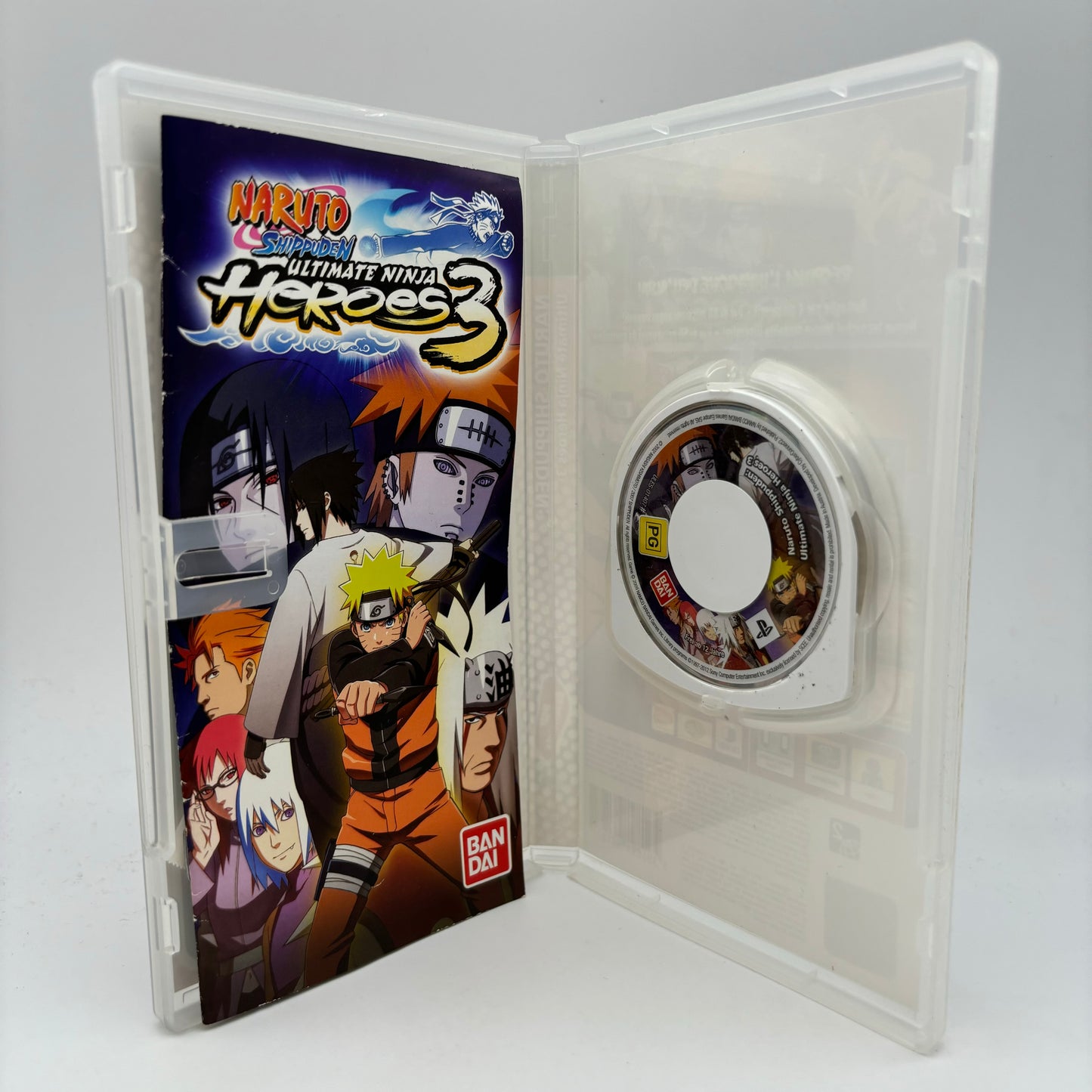 Naruto Shippuden Ultimate Ninja Heroes 3 PSP PAL ITA (USATO)