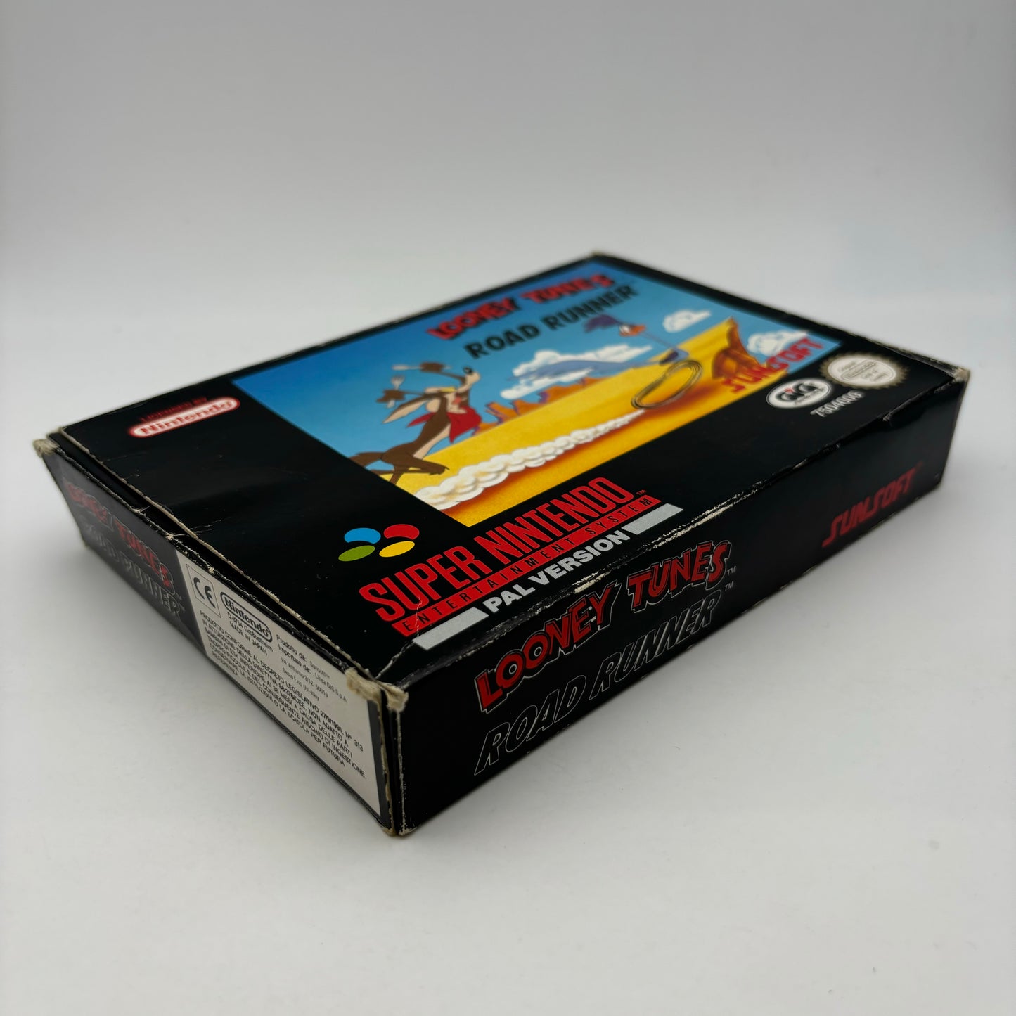 Looney Tunes Road Runner SNES Super Nintendo PAL ITA (Usato)