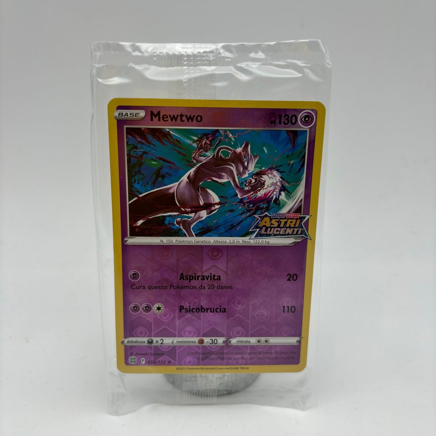 Pokemon carta Mew Two promo Astri Lucenti Spada e Scudo sealed sigillata ITA