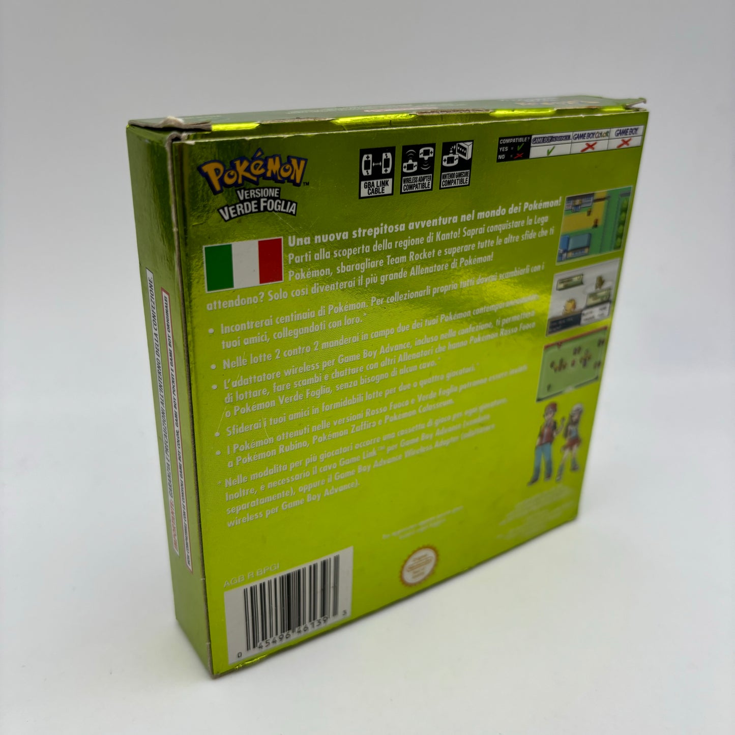 Pokemon Versione Verde FgogliGame Boy Advance GBA PAL ITA (USATO)