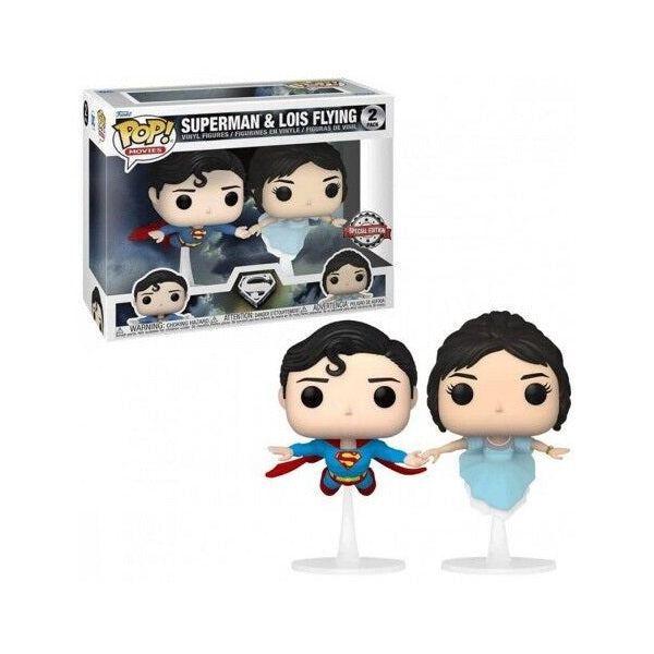Funko Pop 2 Pack Superman & Lois Flying (Special Edition)