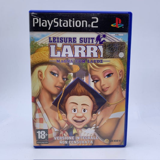 Leisure Suit Larry Magna Cum Laude PS2 Playstation 2 PAL ITA (USATO)