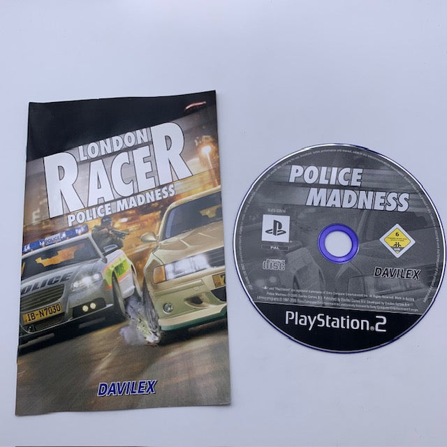 London Racer - Police Madness PS2 Playstation 2 PAL ITA (USATO)