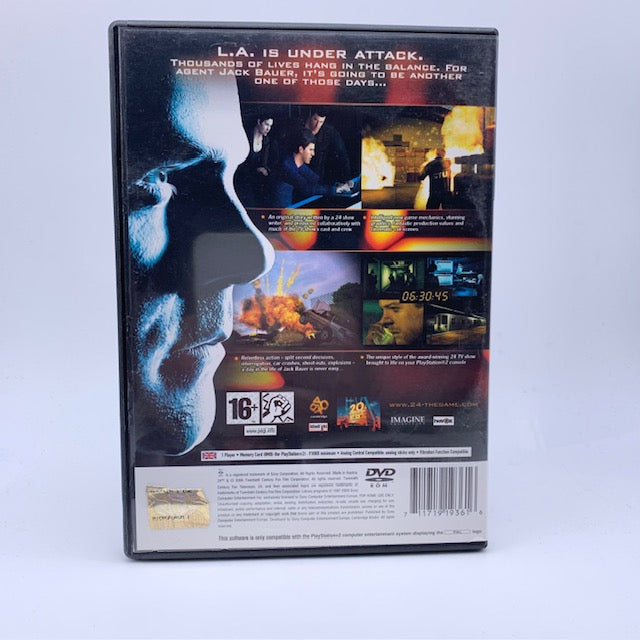 24 The Game PS2 Playstation 2 PAL UK (USATO)