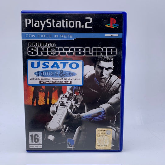 Project Snowblind PS2 Playstation 2 PAL ITA (USATO)