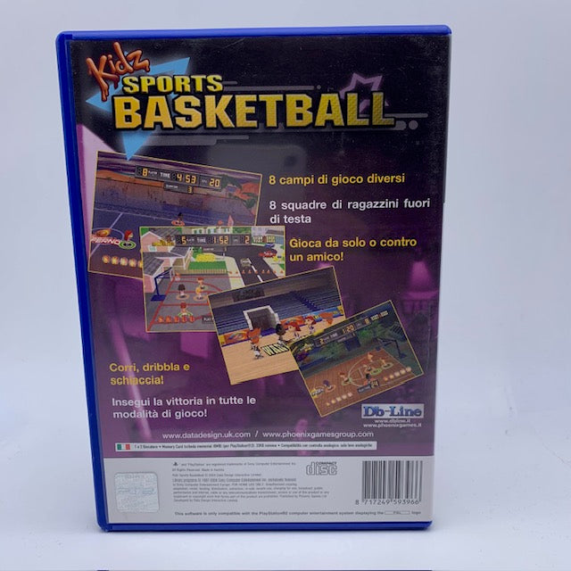 Kidz Sports Basketball PS2 Playstation 2 PAL ITA (USATO)