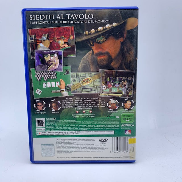 World Series of Poker PS2 Playstation 2 PAL ITA (USATO)