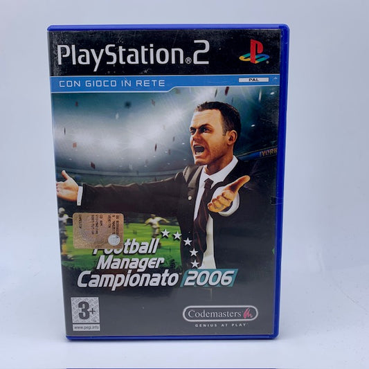 Football Manager Campionato 2006 PS2 Playstation 2 PAL ITA  (USATO)