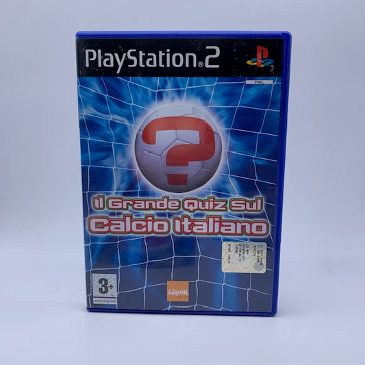 Il Grande Quiz Sul Calcio Italiano PS2 Playstation 2 PAL ITA (USATO)