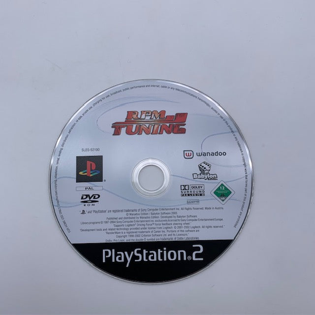RPM Tuning PS2 Playstation 2 PAL ITA (USATO)
