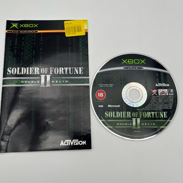 Soldier Of Fortune II Double Helix Microsoft Xbox PAL ITA (USATO)