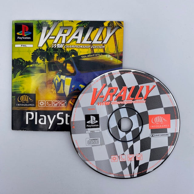 V Rally 97 Championship Edition  PlayStation 1 PAL (usato)