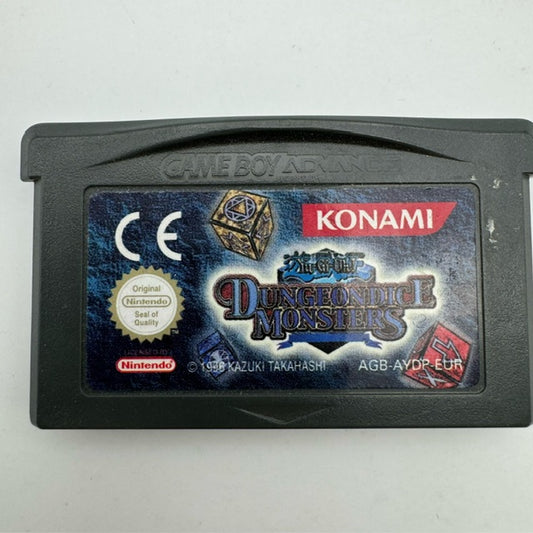 Yu-Gi-OH! Dungeon Dice Monsters GBA Game Boy Advance PAL LOOSE (USATO)