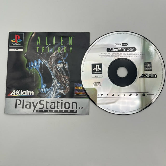 Alien Trilogy Platinum Sony Playstation 1 Pal Ger (USATO)