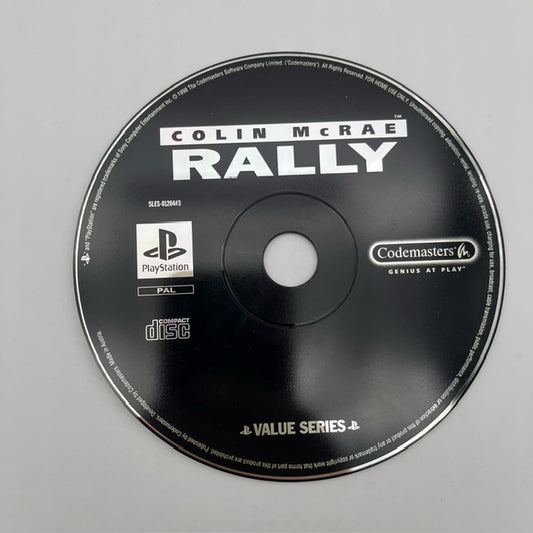 Colin McRae Rally Value Series PS1 Playstation 1 PAL LOOSE (USATO)