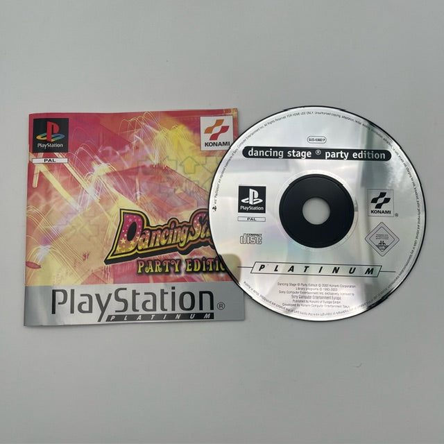 Dancing Stage Party Edition Platinum Ps1 Playstation 1 PAL ITA (USATO)