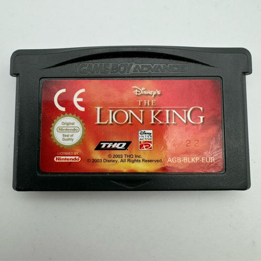 Disney Il Re Leone GBA Game Boy Advance PAL LOOSE (USATO