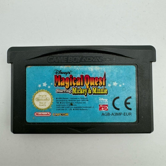 Disney Magical Quest Starring Mickey & Minnie GBA Game Boy Advance PAL LOOSE (USATO)