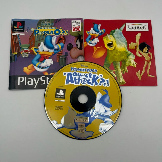 Disney Paperino Operazione Papero Platinum Sony Playstation 1 Pal Ita (USATO)