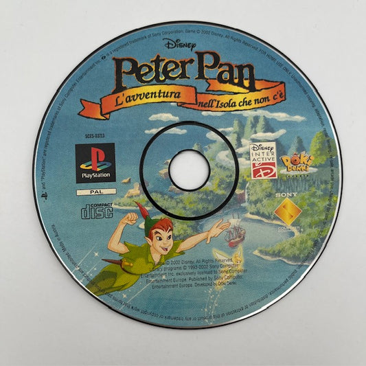Disney Peter Pan L' Avventura Nell' Isola Che Non C'è PS1 Playstation 1 PAL ITA LOOSE (USATO)