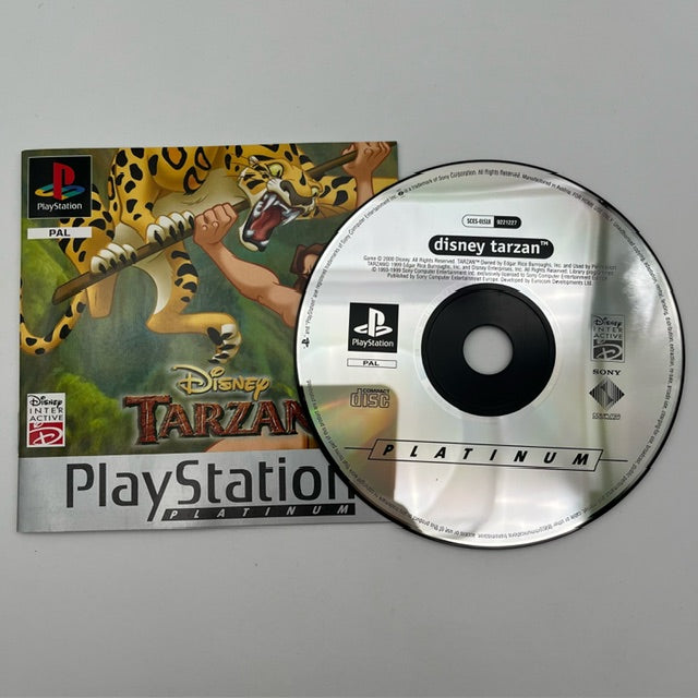 Disney Tarzan Platinum PS1 Playstation 1 PAL ITA (USATO)