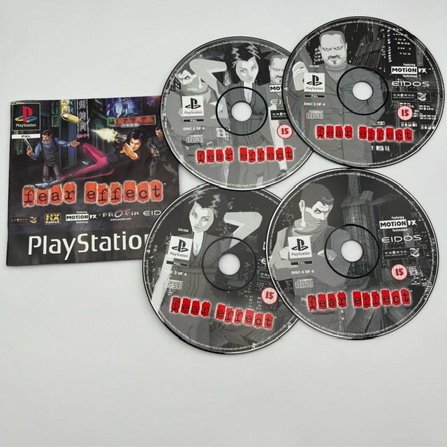 Fear Effect PS1 Playstation1 PAL ITA (USATO)