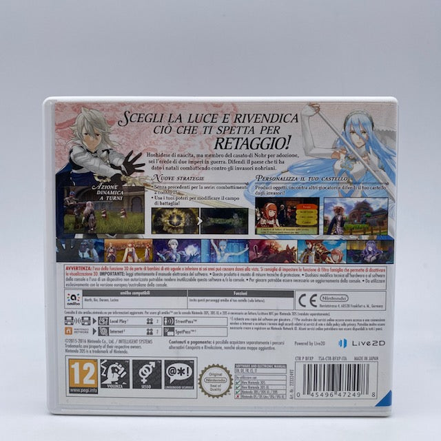 Fire Emblem Fates Retaggio 3DS Nintendo 3DS PAL ITA (USATO)