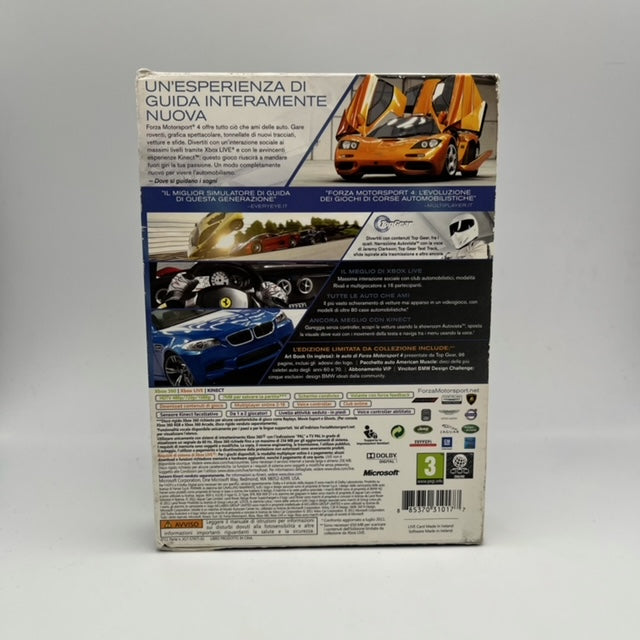 Forza Motorsport 4 Edizione Limitata Xbox 360 PAL ITA (usato)