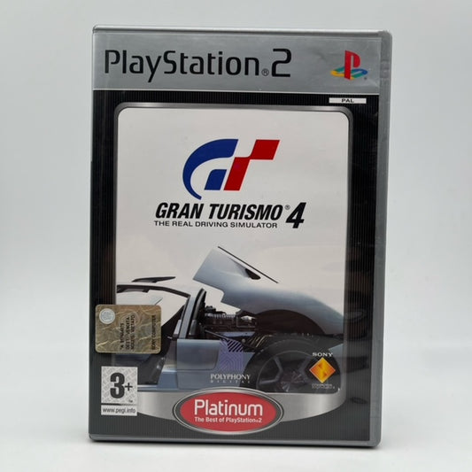 Gran Turismo 4 Platinum PS2 Playstation 2 PAL ITA (usato)