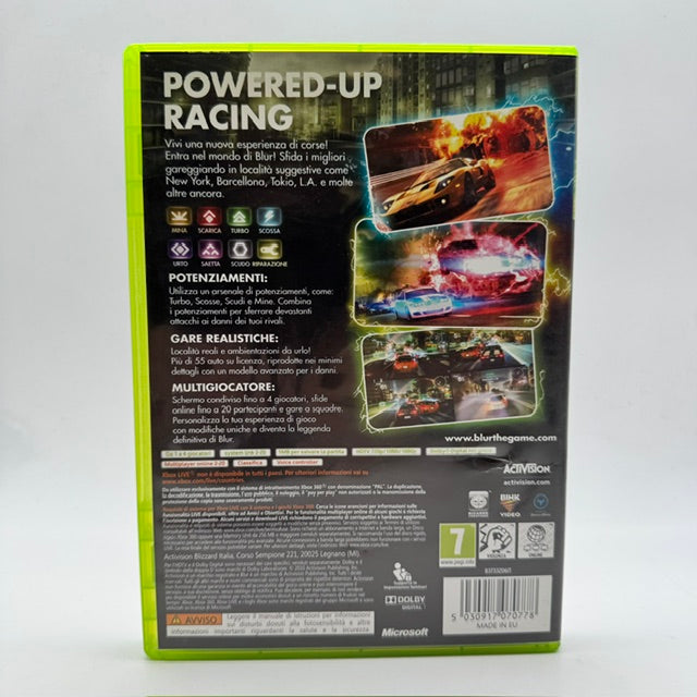 Blur Xbox 360 PAL ITA (USATO)