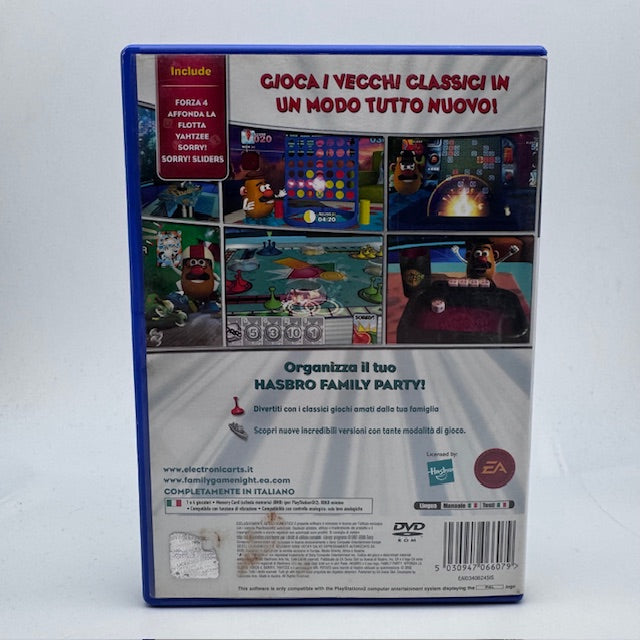 Hasbro Family Party PS2 Playstation 2 PAL ITA (USATO)