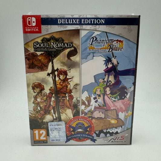 Prinny Presents Nis Classics Vol.1 Soul Nomad + Phantom Brave Nintendo Switch PAL ITA (NUOVO)