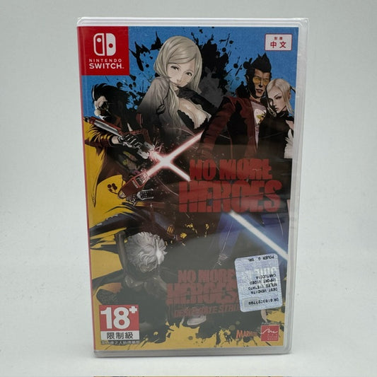 No More Heroes 1+2 Nintendo Switch Asian Version (NUOVO)