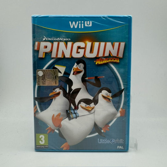I Pinguini Di Madagascar Nintendo WiiU PAL ITA Triangolo Blu