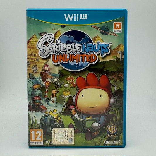 Scribblenauts Unlimited Nintendo WiiU PAL ITA Triangolo Blu (Usato)